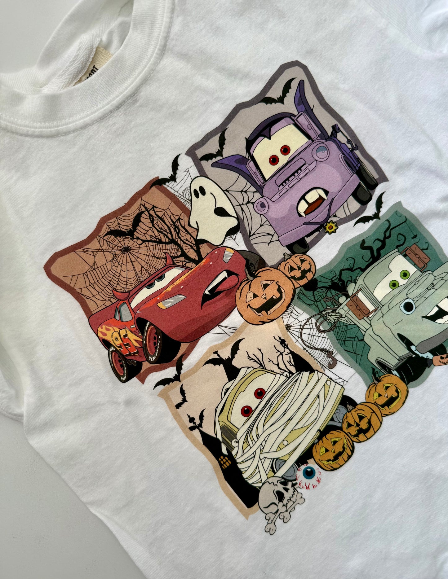 Pixel Cars “Halloween” T-Shirt For Kids