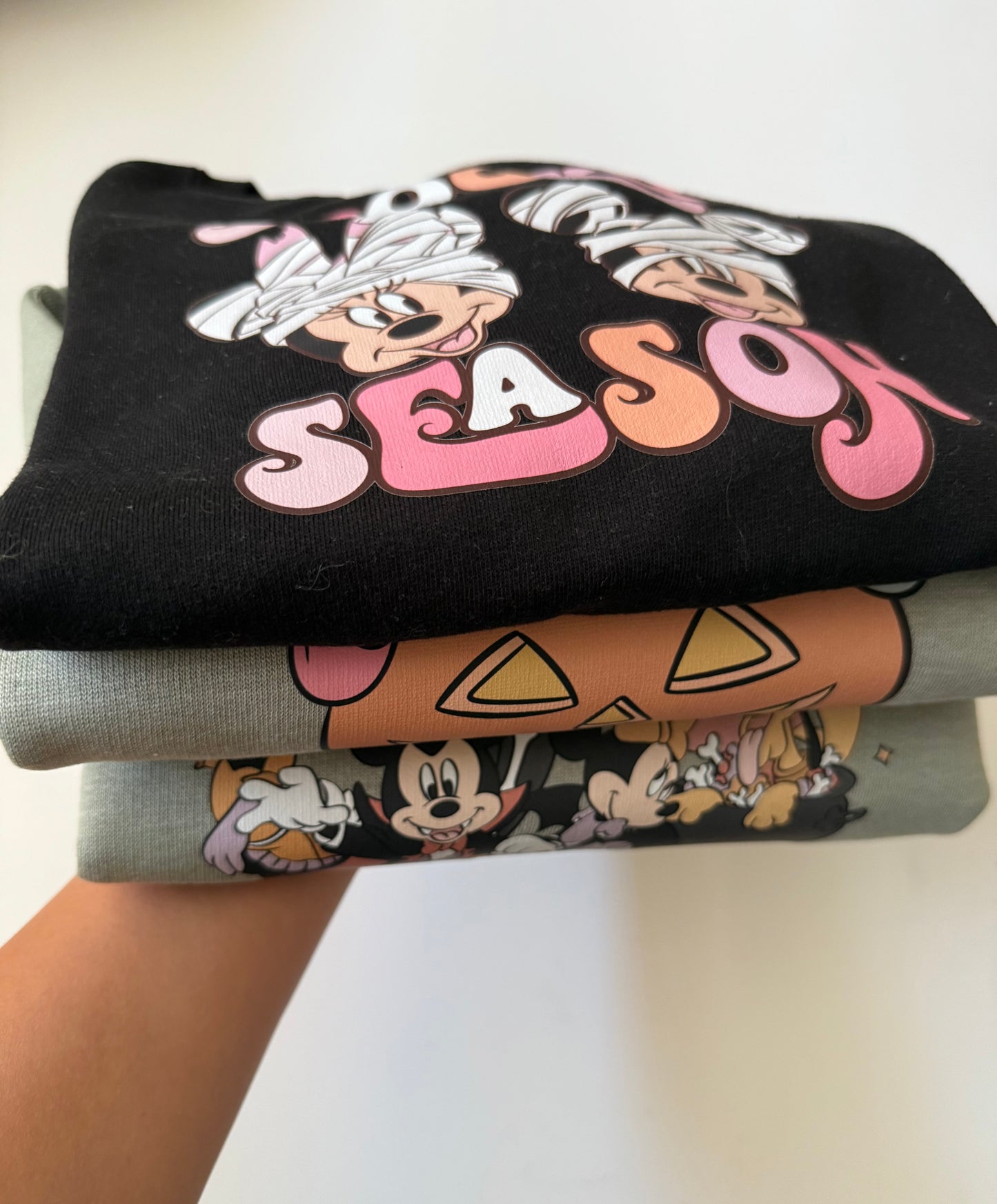 Mickie and Minnie “Spooky Season” Sweatshirt for Kids