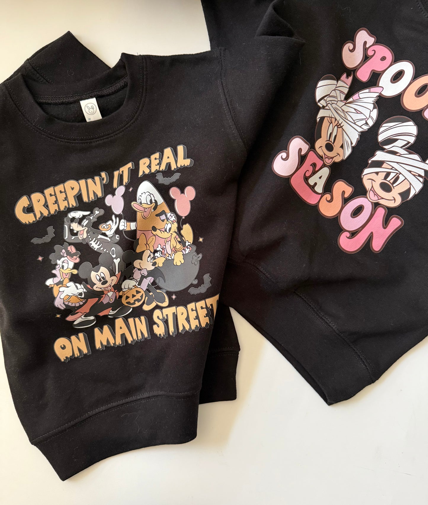 Mickie and Friends “Creepin It Real On Main Street” T-Shirt for Kids