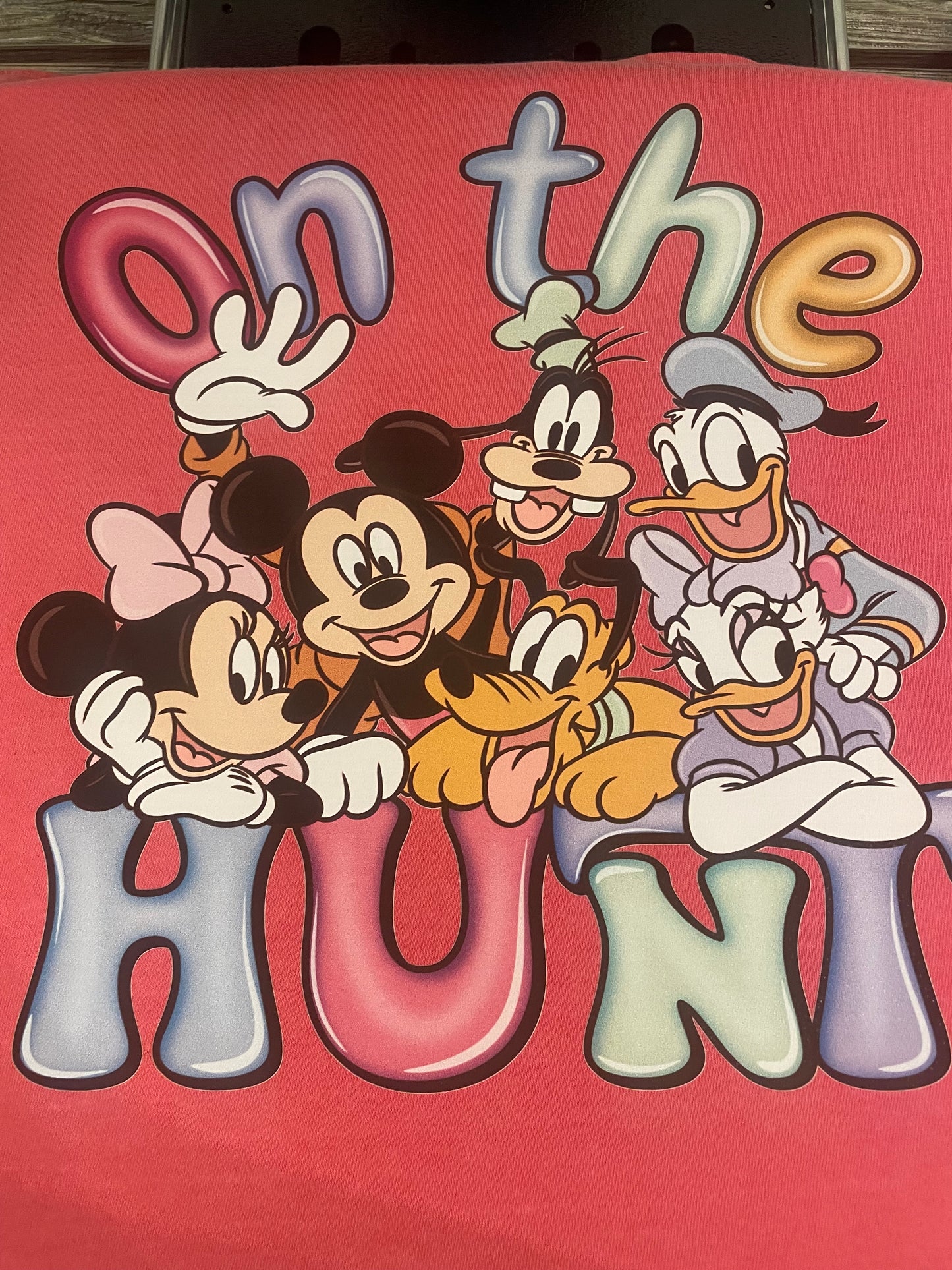 Mickie and Friends Easter T-Shirt For Adults