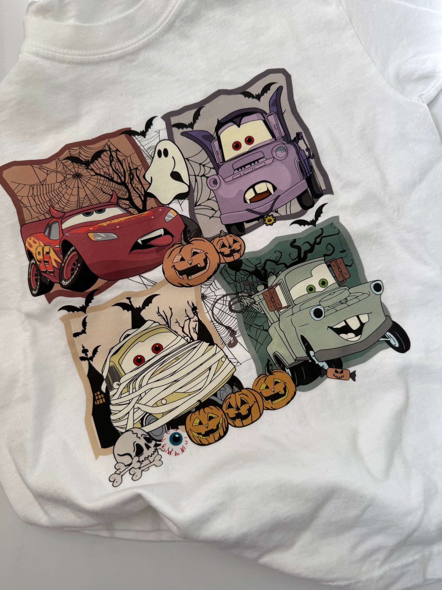 Pixel Cars “Halloween” T-Shirt For Kids