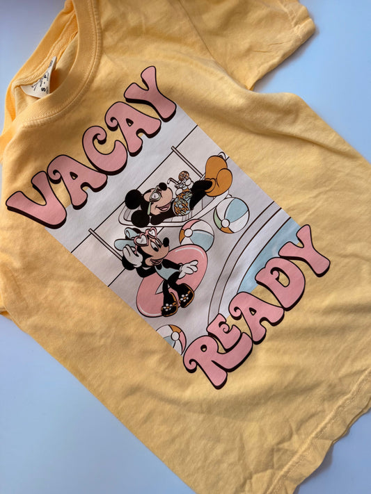 Mickie and Minnie “Vacay Ready” T-Shirt for Kids